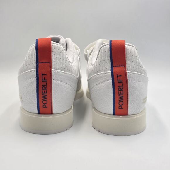 Adidas Powerlift 5 Weightlifting Shoes JP9878 White Dark Blue Mens Size 10.5 New main image 7